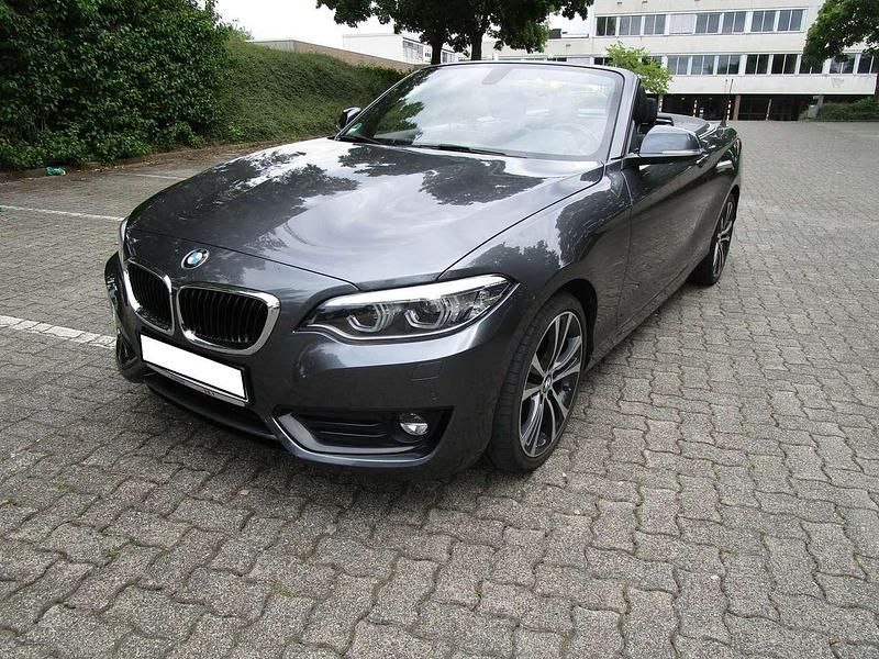 Gebraucht BMW 220 Advantage 184 PS (135 kW) 2019 Grau Cabrio