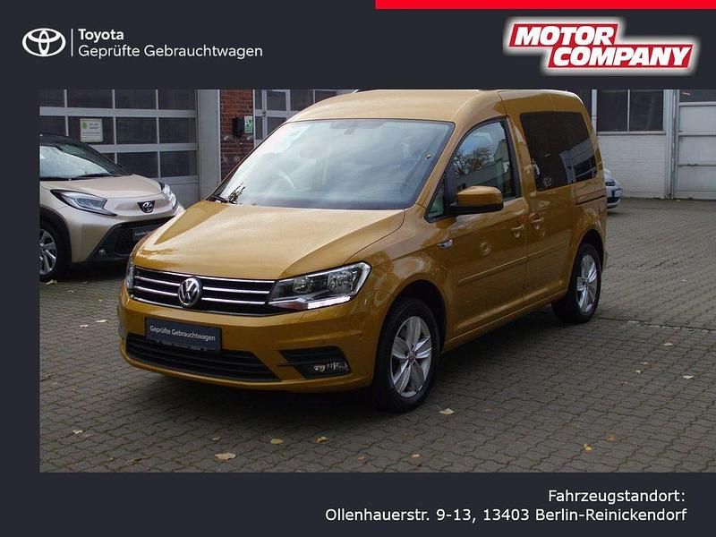 Gold Gebraucht 2020 VW Caddy Comfortline Van / Kleinbus | 15.990 € (Etwas zu teuer) - Bild 1/4