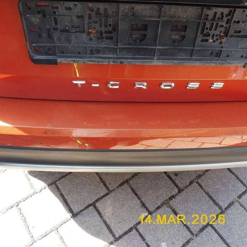 Gebraucht VW T-Cross 95 PS (69 kW) 2019 Orange SUV