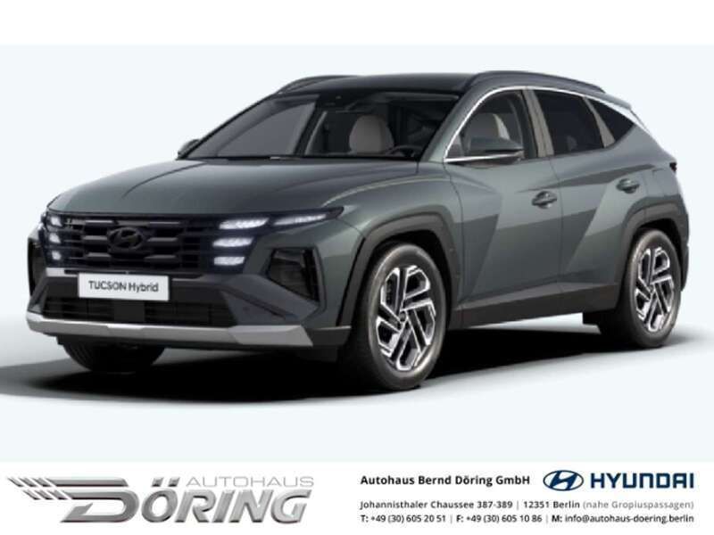 Cypress green / mic Neu 2024 Hyundai Tucson Turbo SUV | 41.950 € (Teuer) - Bild 1/1