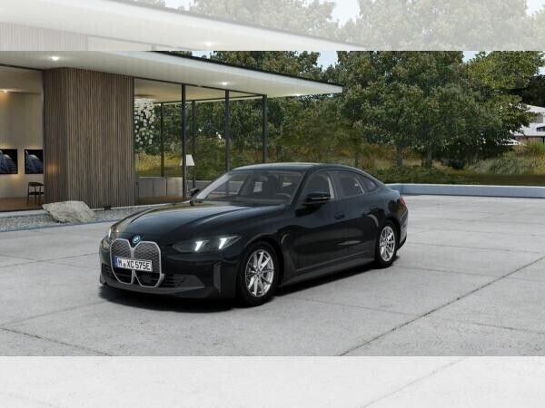Schwarz (schwarz uni) Neu 2025 BMW i4 Efficient Dynamics Limousine | 41.653 € (Guter Preis) - Bild 1/4