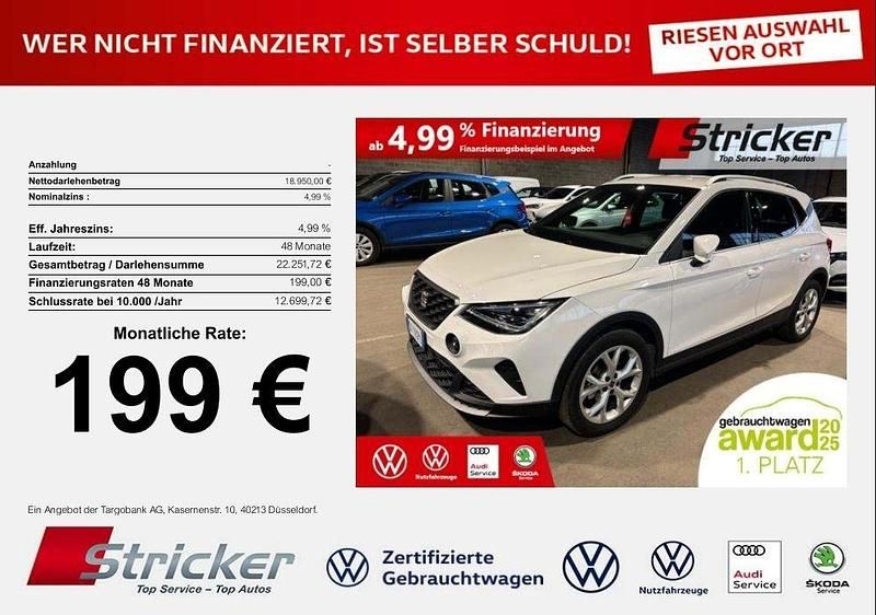 Gebraucht Seat Arona FR 116 PS (85 kW) 2024 Weiß SUV