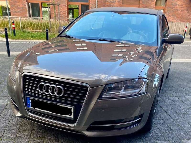 Grau Gebraucht 2013 Audi A3 Cabriolet Attraction Cabrio | 13.900 € (Teuer) - Bild 1/4