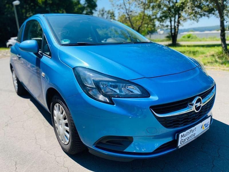 Blau Gebraucht 2015 Opel Corsa Selection Limousine | 6.690 € (Etwas zu teuer) - Bild 1/4