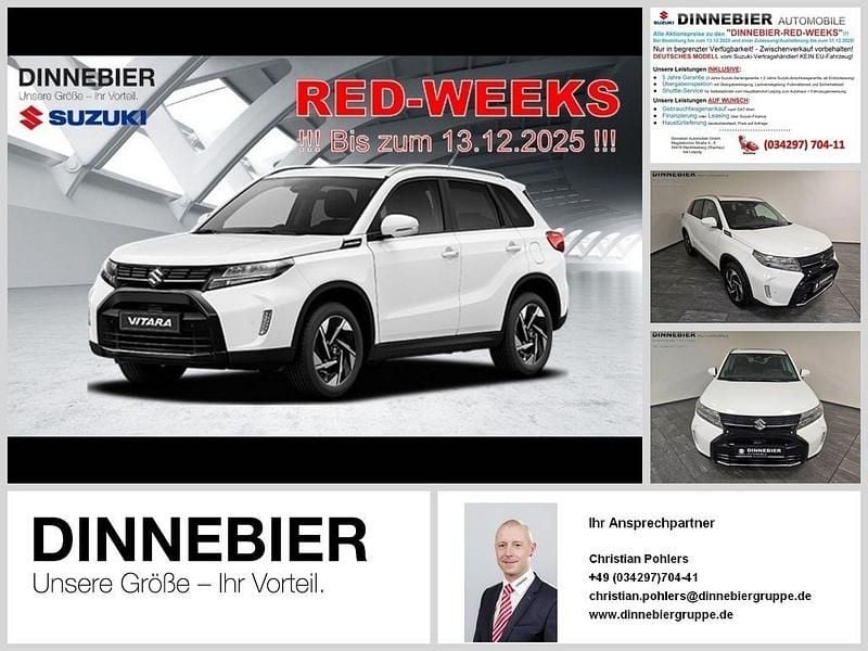 Weiß Neu 2025 Suzuki Vitara Comfort+ SUV | 25.990 € (Guter Preis) - Bild 1/2