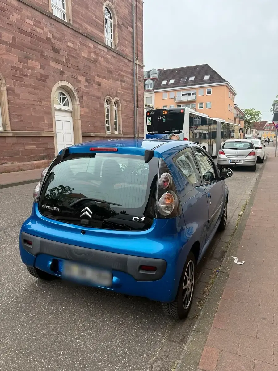 Gebraucht Citroën C1 68 PS (50 kW) 2010 Blau Kleinwagen
