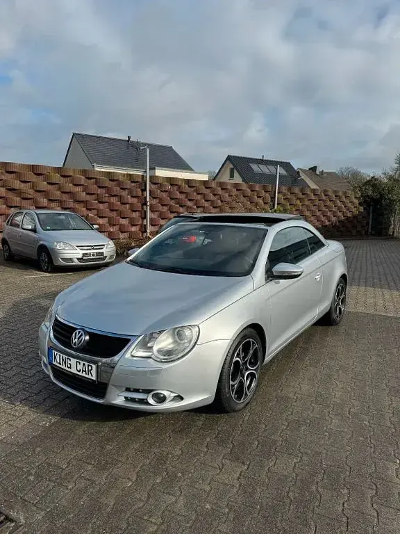 Brugt VW Eos 122 HK (89 kW) 2009 Sølv Cabriolet