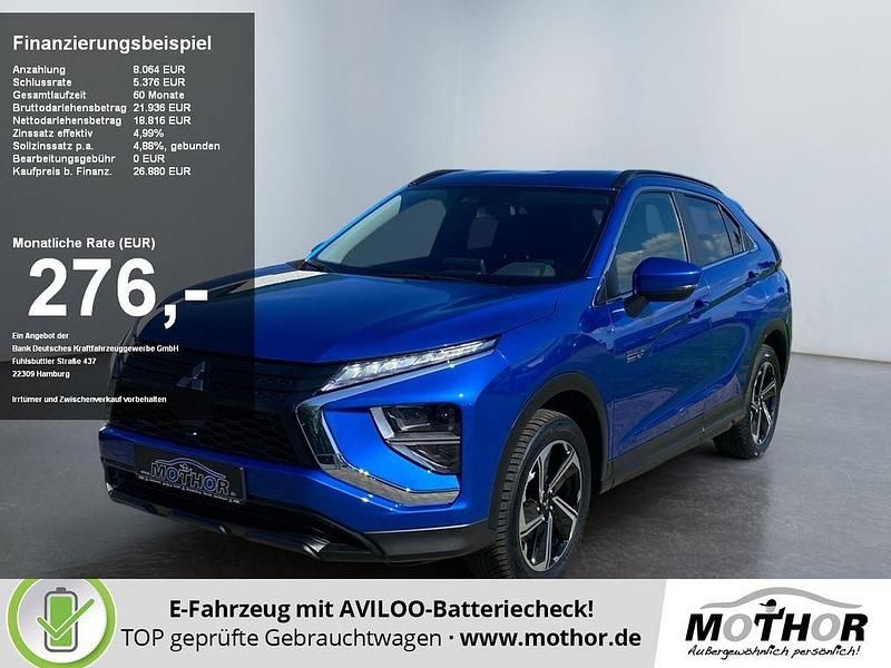 Blau Gebraucht 2023 Mitsubishi Eclipse Cross Basis SUV | 22.439 € (Superpreis) - Bild 1/4