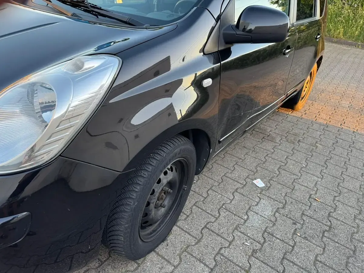 Gebraucht Nissan Note 86 PS (63 kW) 2008 Schwarz Kleinwagen
