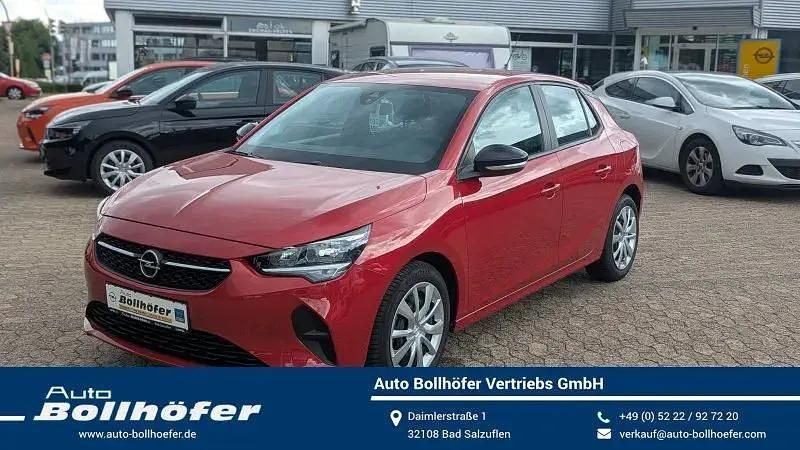 Chilli rot (metallic) Gebraucht 2023 Opel Corsa Edition Limousine | 13.588 € (Guter Preis) - Bild 1/4