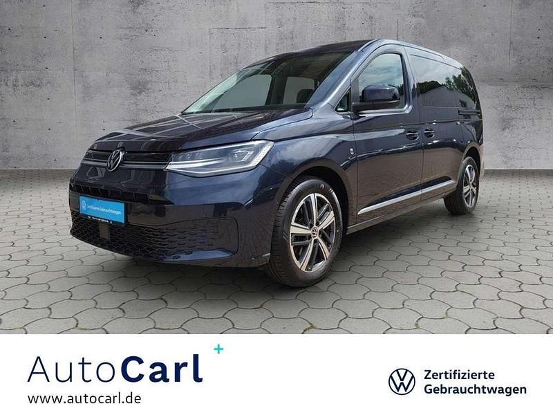 Starlight blue metallic Gebraucht 2023 VW Caddy Style Van / Kleinbus | 40.580 € (Teuer) - Bild 1/4