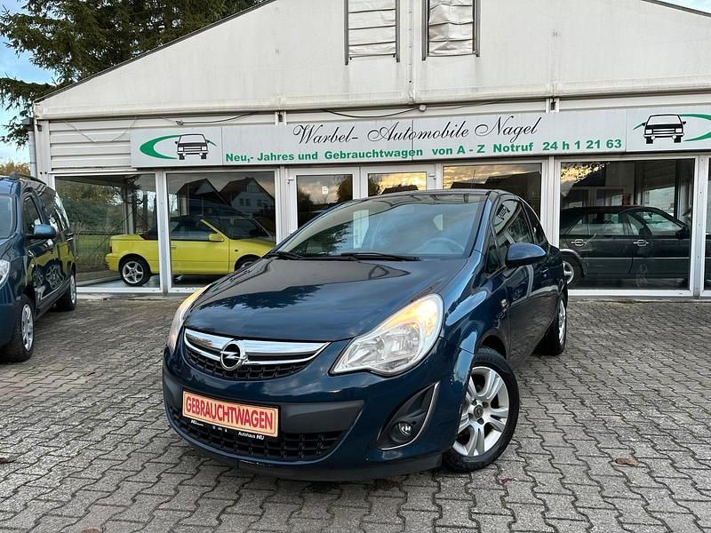 Blau Gebraucht 2011 Opel Corsa Kleinwagen | 3.500 € (Fairer Preis) - Bild 1/4