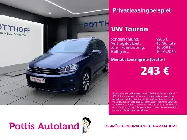 Gebraucht VW Touran Goal 150 PS (110 kW) 2025 Van / Kleinbus