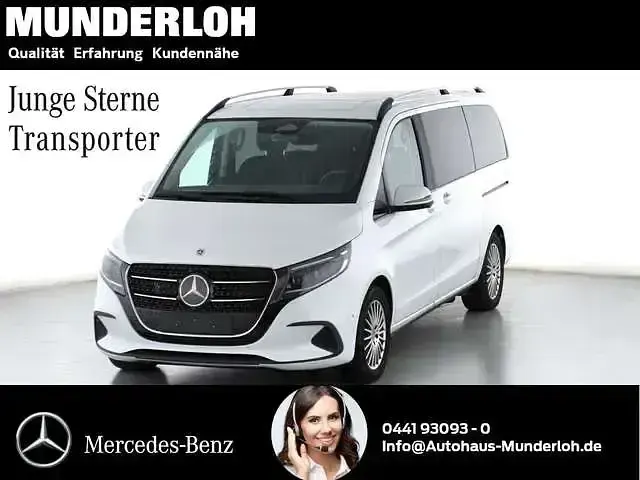 Gebraucht Mercedes V220 Style 163 PS (119 kW) 2025 Bergkristallweiß metallic Van / Kleinbus
