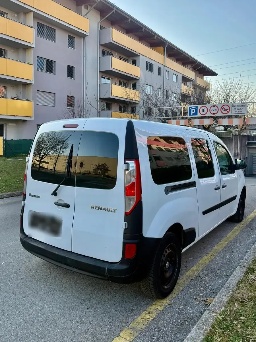 Gebraucht Renault Kangoo 90 PS (66 kW) 2015 Weiß Van / Kleinbus