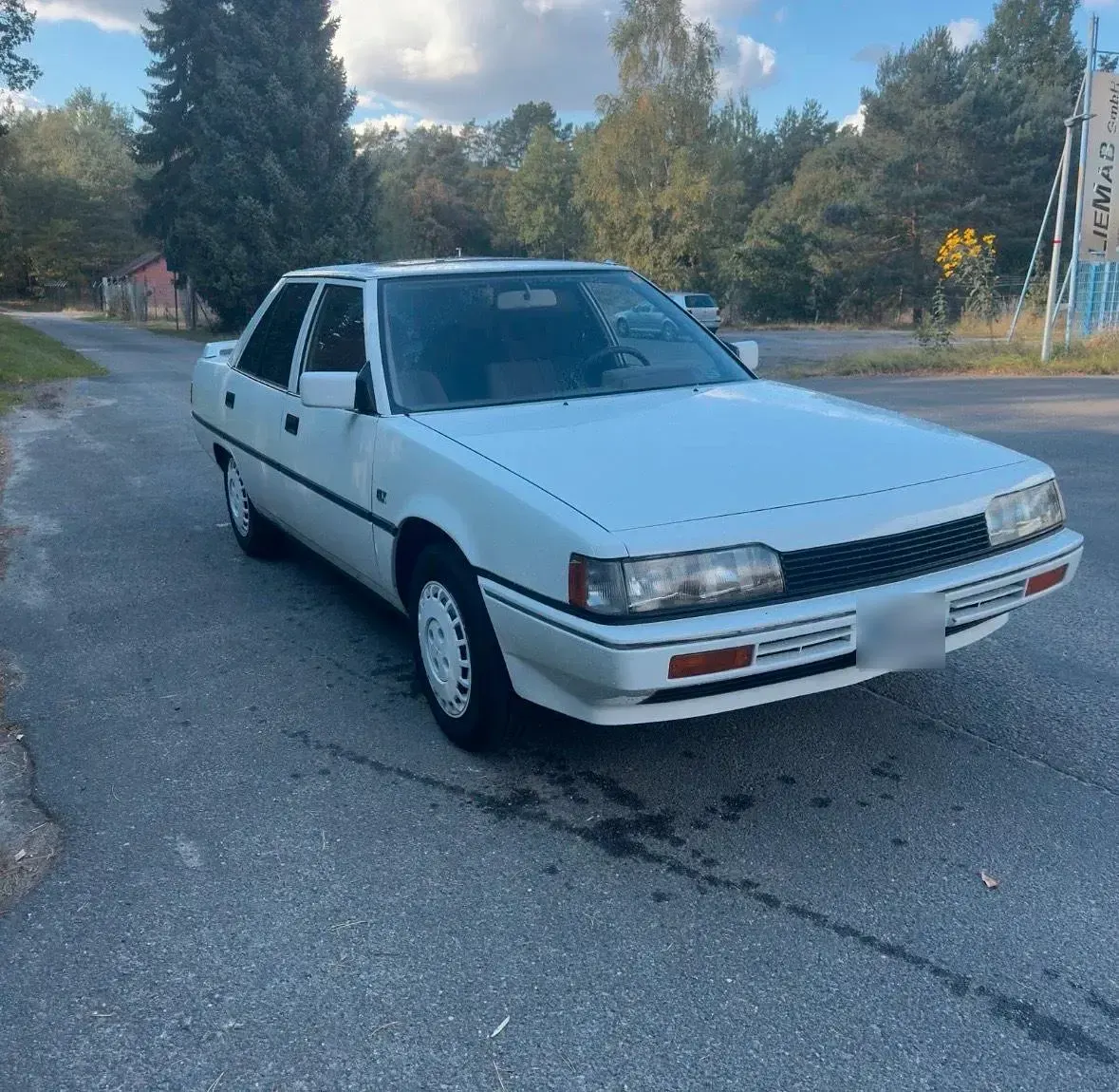Gebraucht Mitsubishi Galant 82 PS (60 kW) 1986 Weiß Limousine