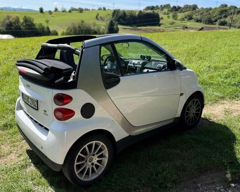 Weiß Gebraucht 2009 Smart ForTwo Cabrio Cabrio | 3.000 € (Guter Preis) - Bild 1/3