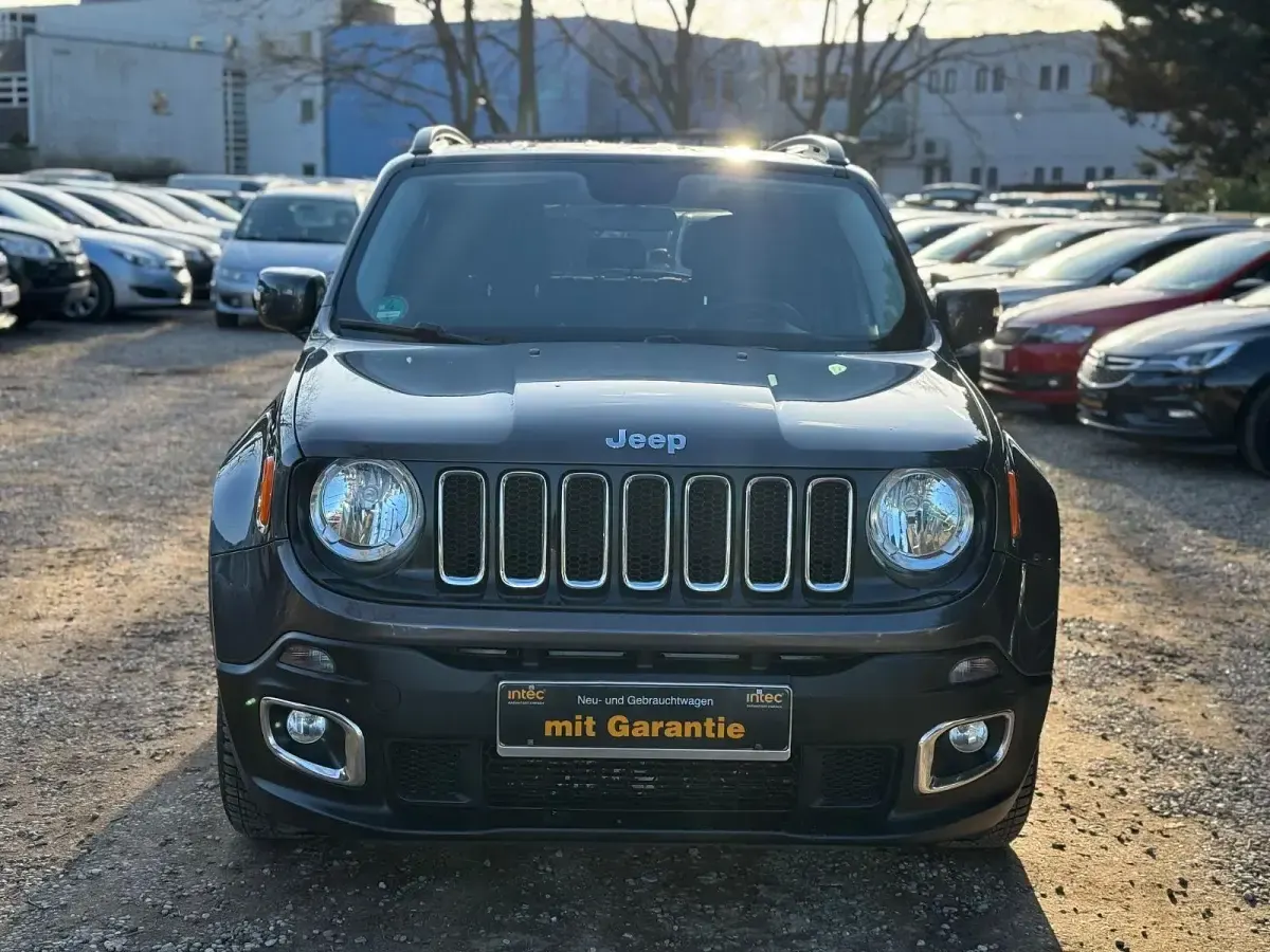 Gebraucht Jeep Renegade Longitude 140 PS (102 kW) 2018 Grau SUV