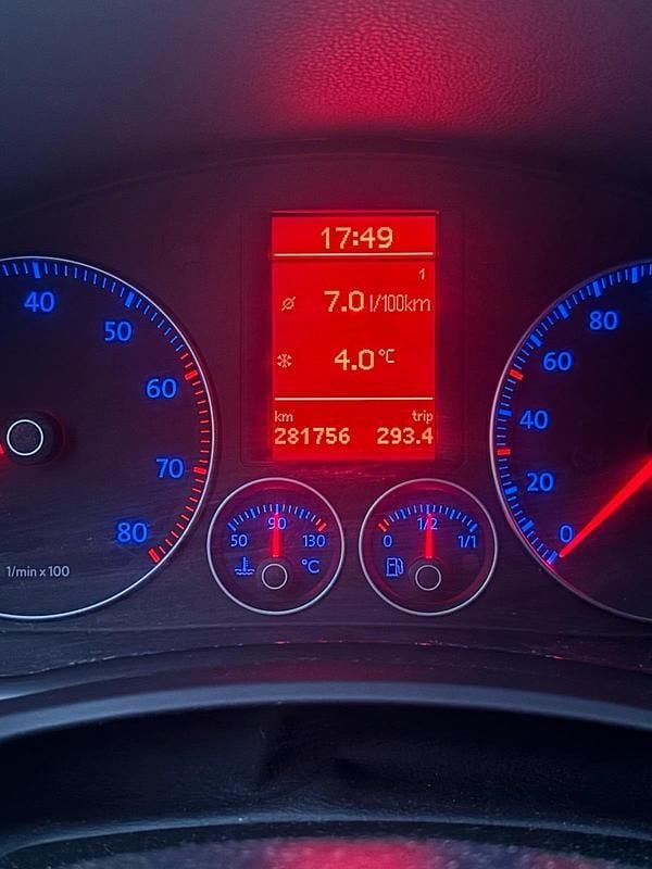 Gebraucht VW Golf V United 80 PS (58 kW) 2008 Blau Kleinwagen