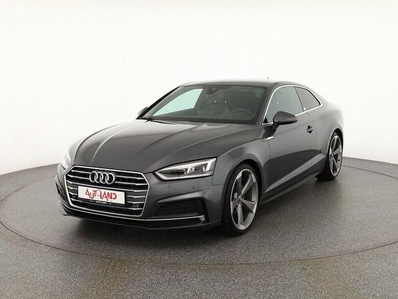Grau Gebraucht 2019 Audi A5 S-Line Coupé | 30.990 € (Fairer Preis) - Bild 1/4