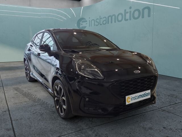 Schwarz Gebraucht 2021 Ford Puma ST-Line X SUV | 24.630 € (Teuer) - Bild 1/2