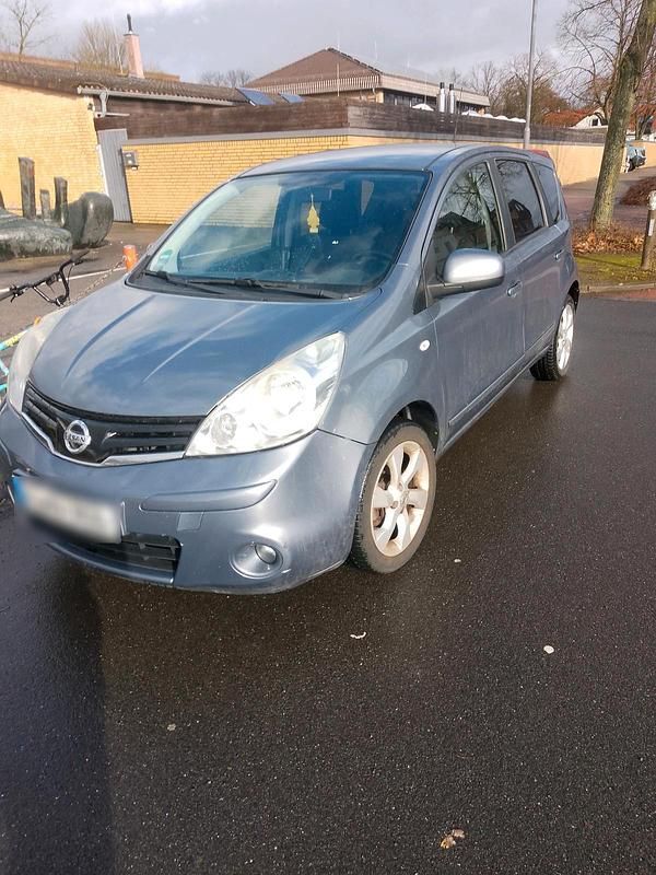 Gebraucht Nissan Note Acenta 88 PS (64 kW) 2009 Blau Kleinwagen
