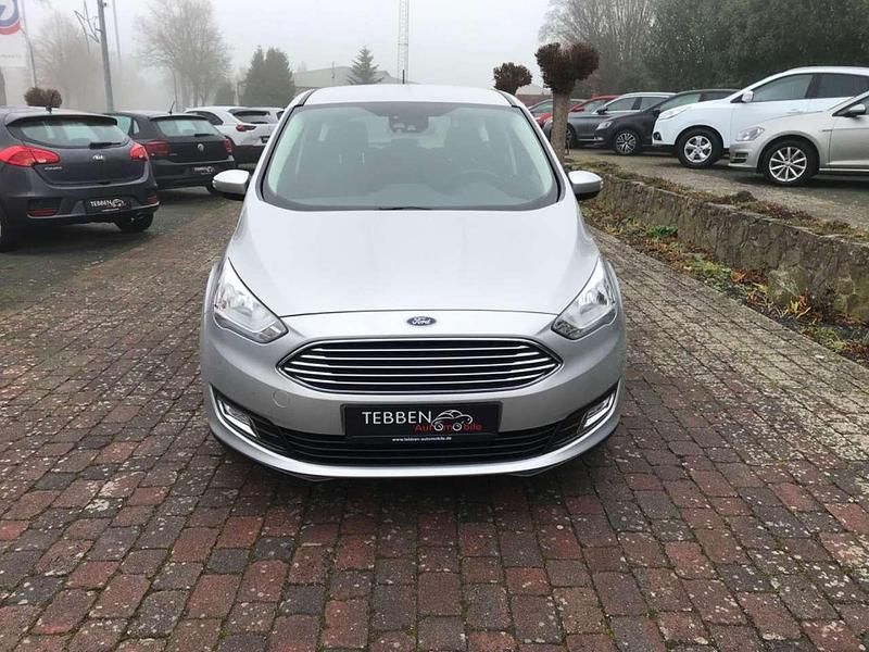 Gebraucht Ford C-MAX Titanium 125 PS (91 kW) 2015 Silber Van / Kleinbus