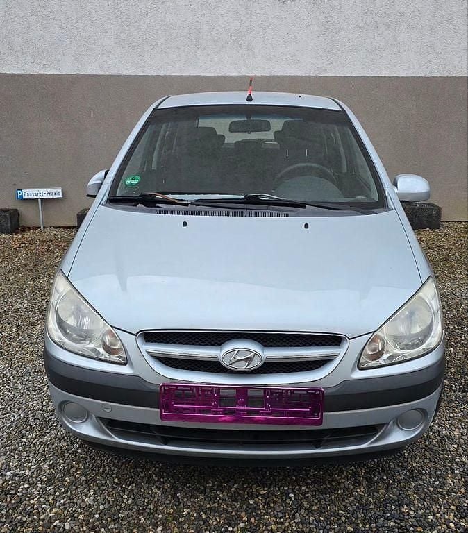 Gebraucht Hyundai Getz 96 PS (70 kW) 2008 Silber Kleinwagen