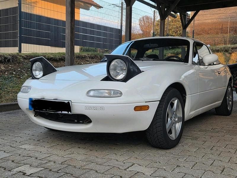 Gebraucht Mazda MX5 115 PS (84 kW) 1992 Weiß Cabrio