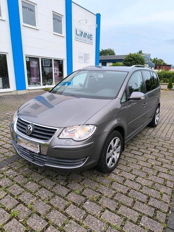 Gebraucht VW Touran 109 PS (80 kW) 2007 Grün Van / Kleinbus
