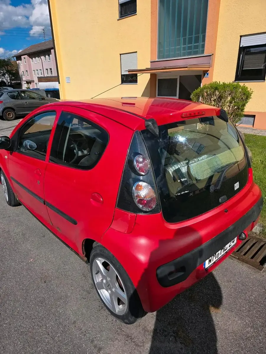Gebraucht Citroën C1 68 PS (50 kW) 2007 Rot Kleinwagen