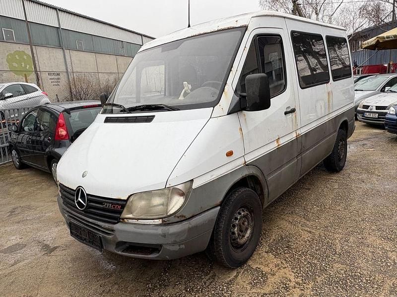 Weiß Gebraucht 2001 Mercedes Sprinter Van | 1.600 € (Superpreis) - Bild 1/4