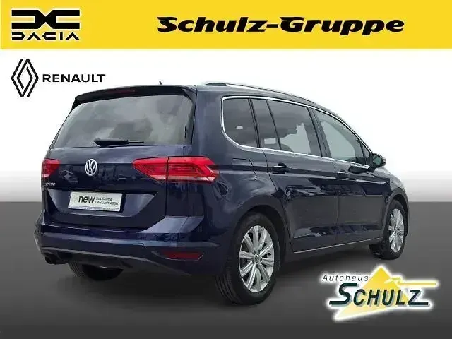 Gebraucht VW Touran 180 PS (132 kW) 2018 Atlantic blue Van / Kleinbus