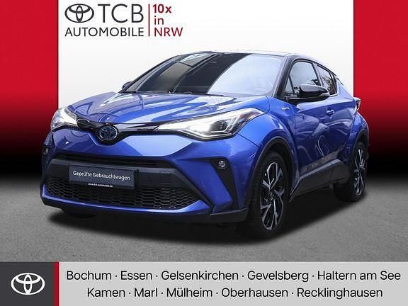 Titanblau metallic / dach schwarz Gebraucht 2021 Toyota C-HR Plus SUV | 23.489 € (Fairer Preis) - Bild 1/4