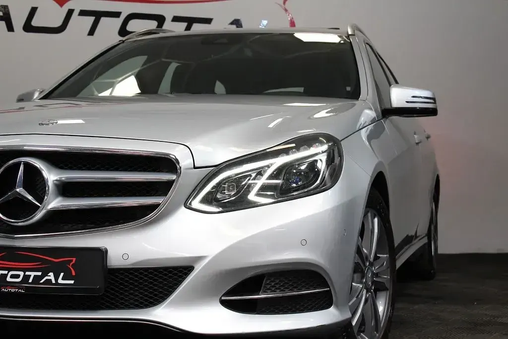 Brugt Mercedes E350 252 HK (185 kW) 2014 Sølv Sedan