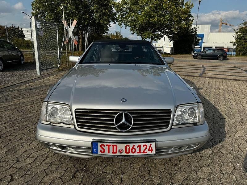 Gebraucht Mercedes SL320 231 PS (169 kW) 1997 Silber Cabrio