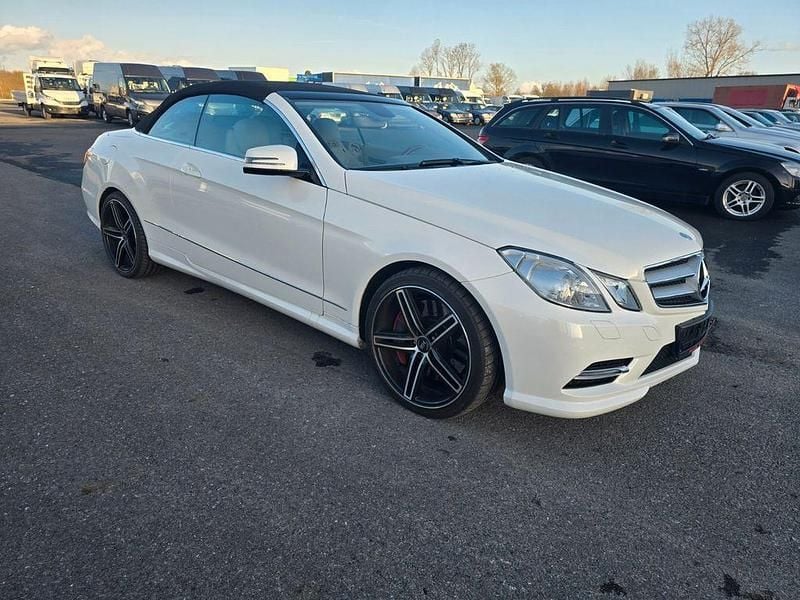 Gebraucht Mercedes E550 AMG line 408 PS (300 kW) 2012 Weiß Cabrio