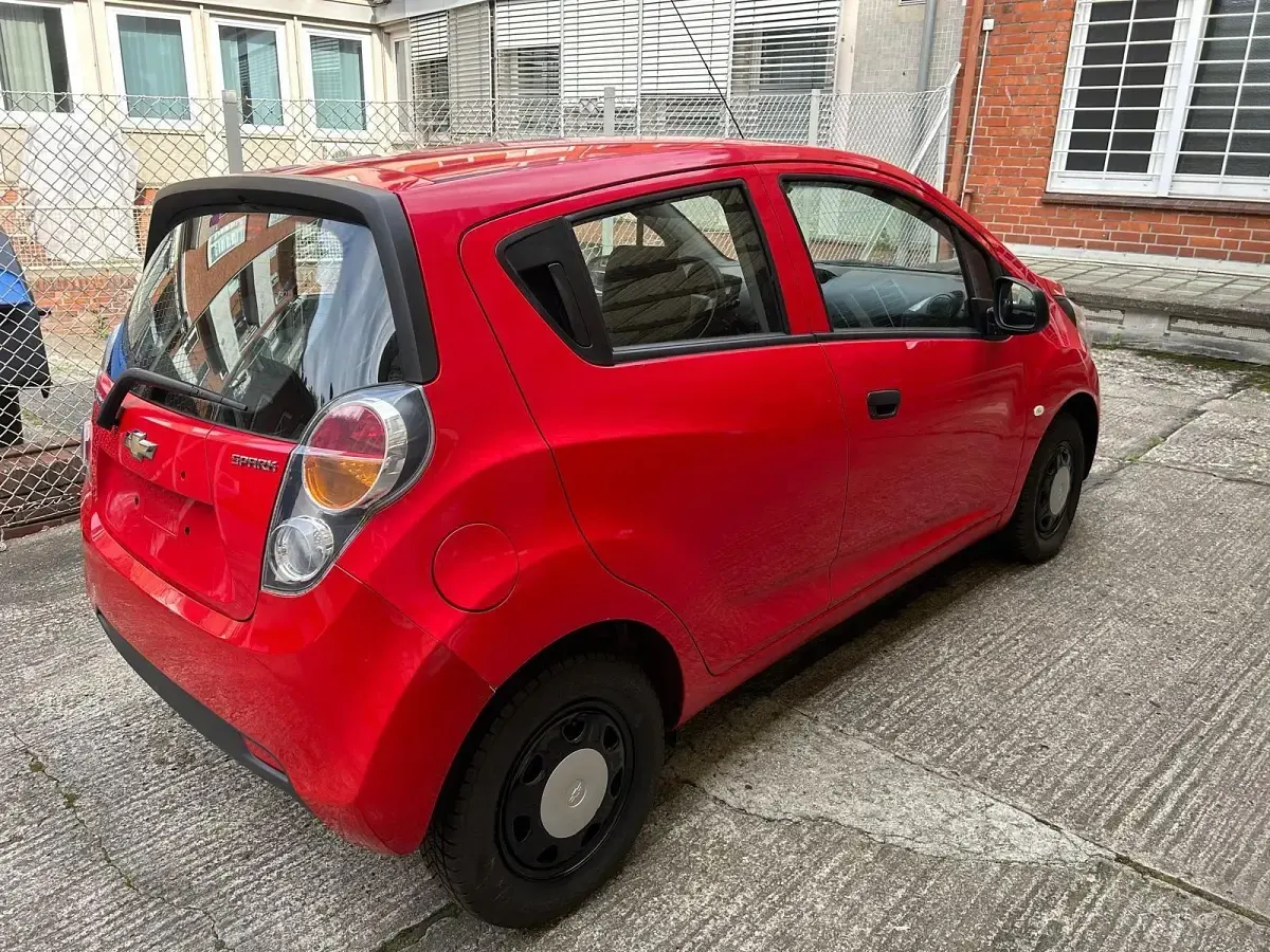 Gebraucht Chevrolet Spark 2012 Rot Kleinwagen