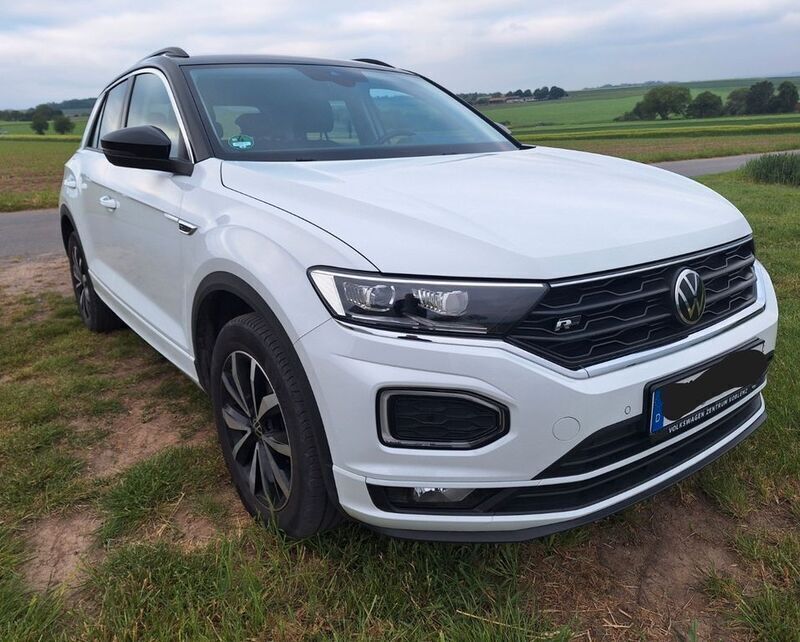 Weiß Gebraucht 2021 VW T-Roc Style SUV | 20.600 € (Fairer Preis) - Bild 1/4