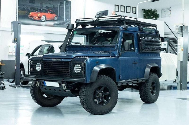 Gebraucht Land Rover Defender 122 PS (89 kW) 2006 Blau SUV