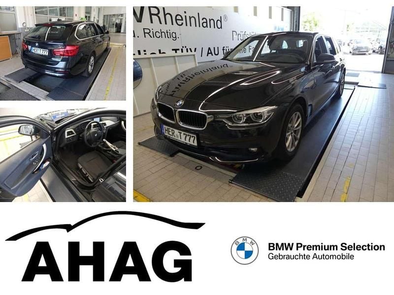 Saphirschwarz metallic Gebraucht 2019 BMW 318 Advantage Kombi | 11.999 € (Superpreis) - Bild 1/4