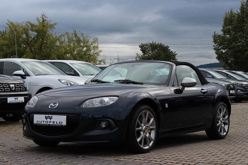 Blau Gebraucht 2014 Mazda MX5 Cabrio | 11.950 € (Superpreis) - Bild 1/4