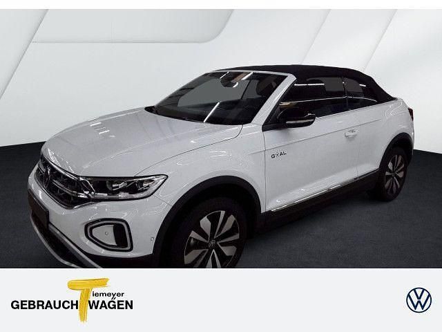 Weiß Gebraucht 2025 VW T-Roc Cabriolet Goal Cabrio | 27.690 € (Guter Preis) - Bild 1/3