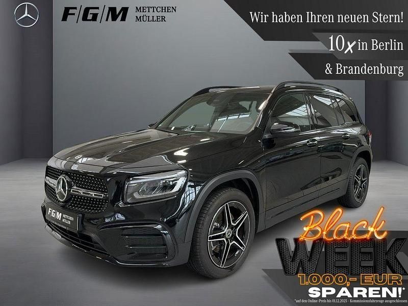 Lack kosmosschwarz Gebraucht 2024 Mercedes GLB180 AMG line SUV | 41.970 € (Teuer) - Bild 1/4