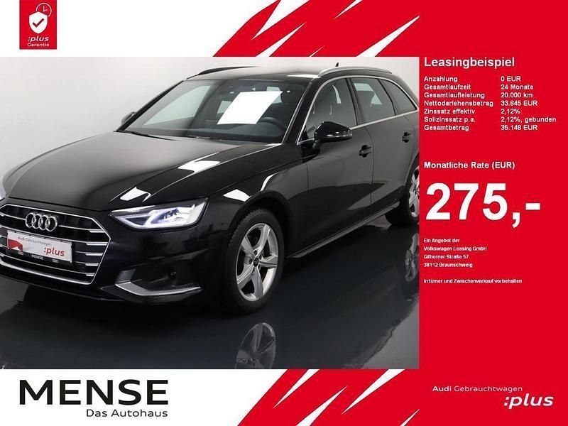 Mythosschwarz Gebraucht 2024 Audi A4 Advanced Plus Kombi | 33.845 € (Fairer Preis) - Bild 1/4