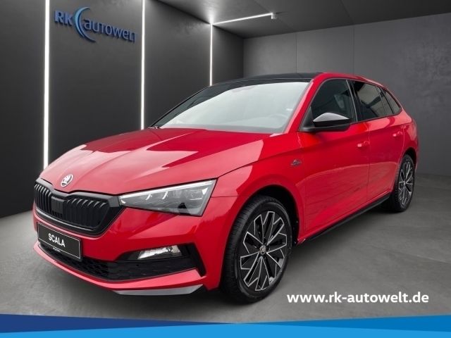 Velvet rot metallic Gebraucht 2023 Skoda Scala Monte Carlo Kleinwagen | 25.480 € (Teuer) - Bild 1/4