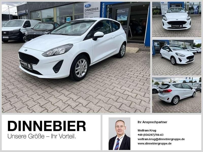 Frost weiss Gebraucht 2021 Ford Fiesta Cool & Connect Kleinwagen | 10.990 € (Guter Preis) - Bild 1/4