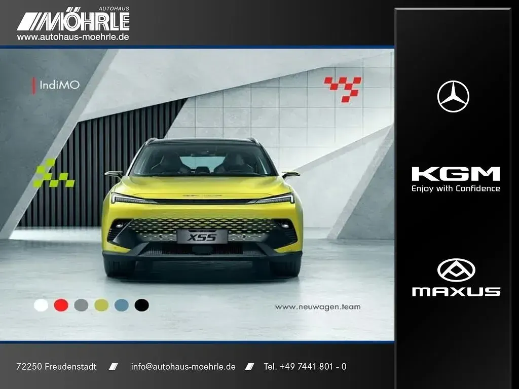 Nowe Baic X55 177 KM (130 kW) 2026 Niebieski SUV