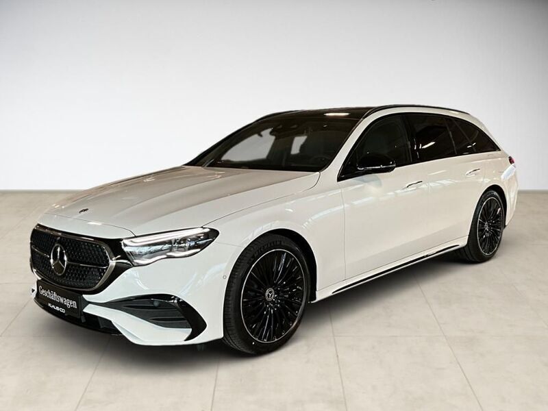 Unilack polarweiß Gebraucht 2024 Mercedes E300 Advanced Plus Kombi | 57.440 € (Guter Preis) - Bild 1/4