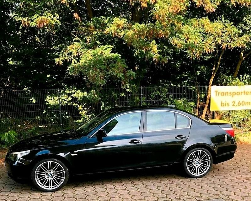 Schwarz Gebraucht 2006 BMW 525 Sport Line Limousine | 4.750 € (Fairer Preis) - Bild 1/4